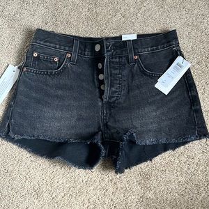Black Denim Shorts - Denim Forum
